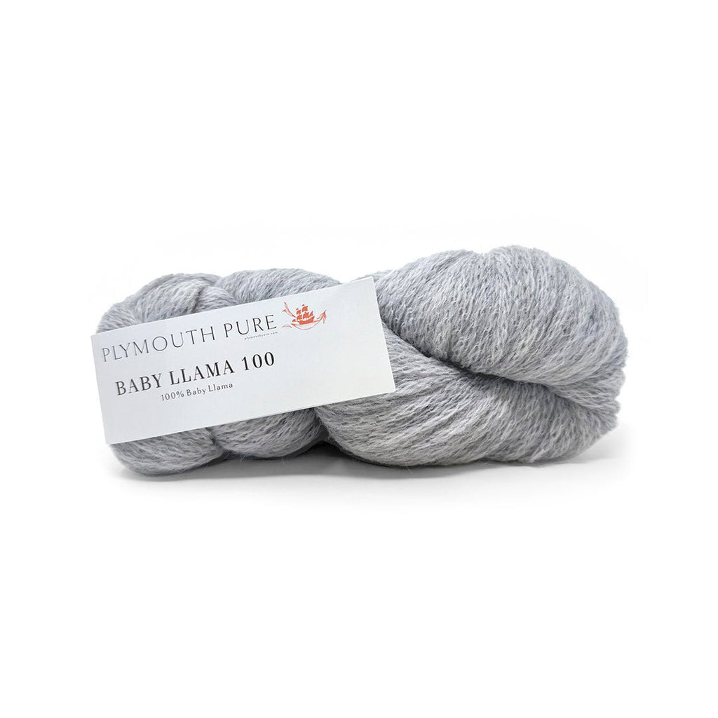 Plymouth Yarns Baby Llama 100 - 103 - Grey Frost Heather | Yarn at Michigan Fine Yarns