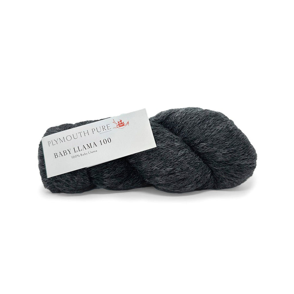 Plymouth Yarns Baby Llama 100 - 104 - Medium Grey Frost Heather | Yarn at Michigan Fine Yarns