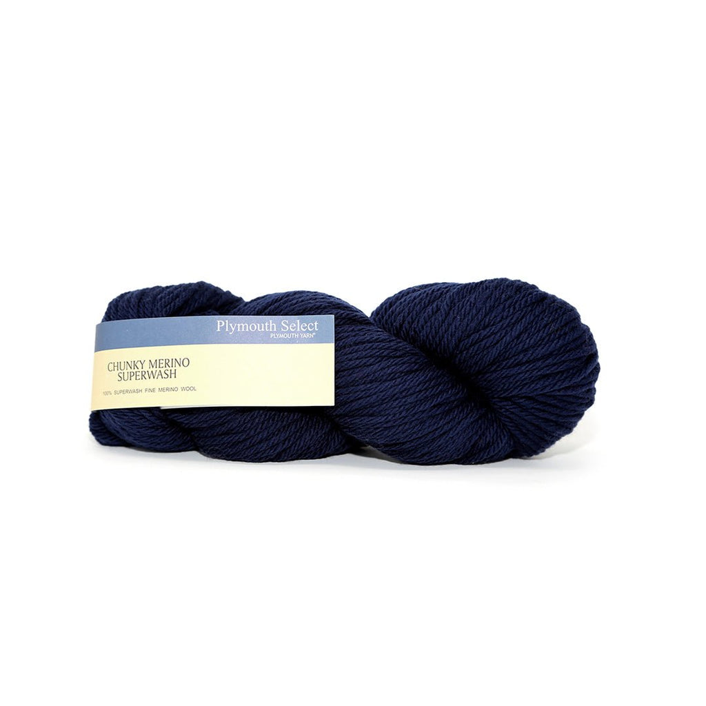 Plymouth Yarns Chunky Merino Superwash - 123 - Navy | Yarn at Michigan Fine Yarns