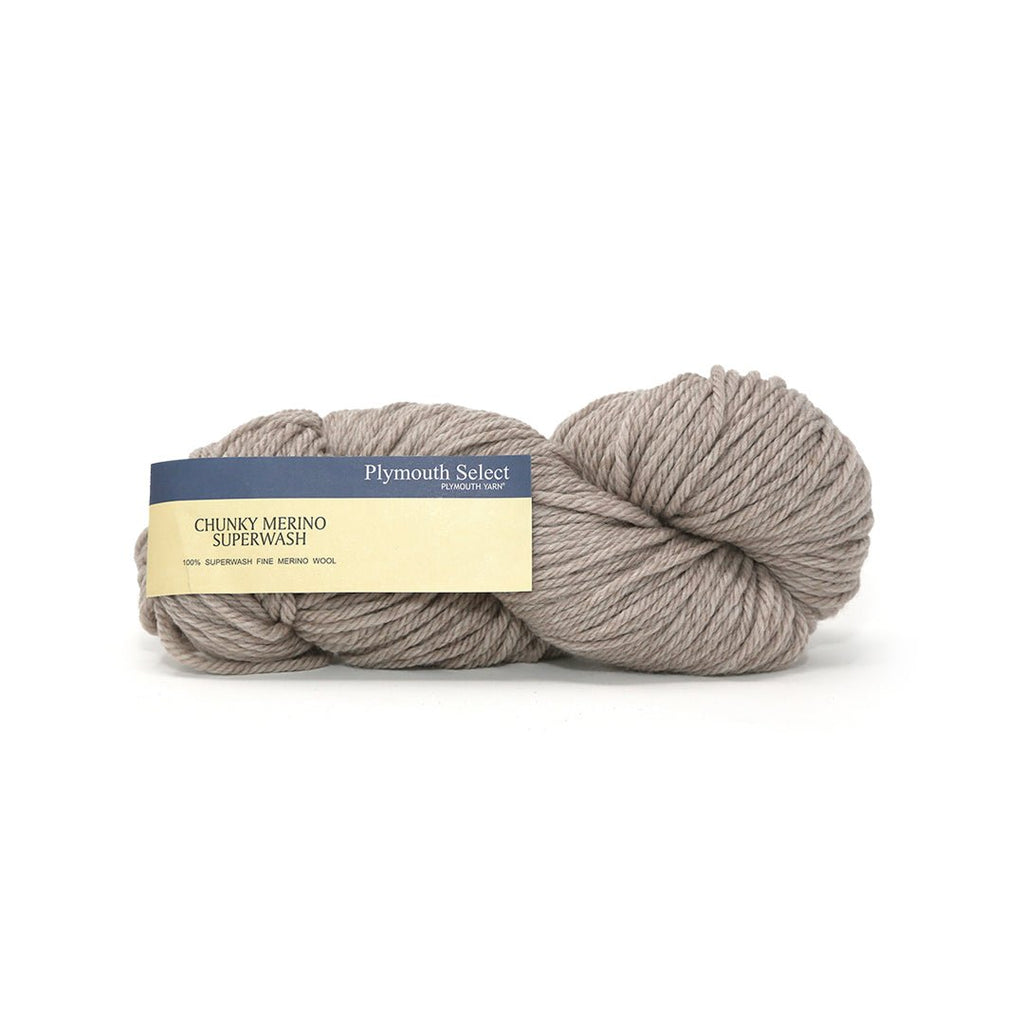 Plymouth Yarns Chunky Merino Superwash - 134 - Sand Heather | Yarn at Michigan Fine Yarns
