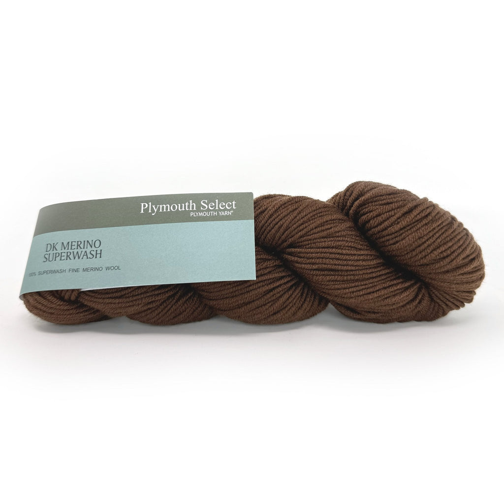Plymouth Yarns DK Merino Superwash - 1160 - Coffee Bean 843273057728 | Yarn at Michigan Fine Yarns