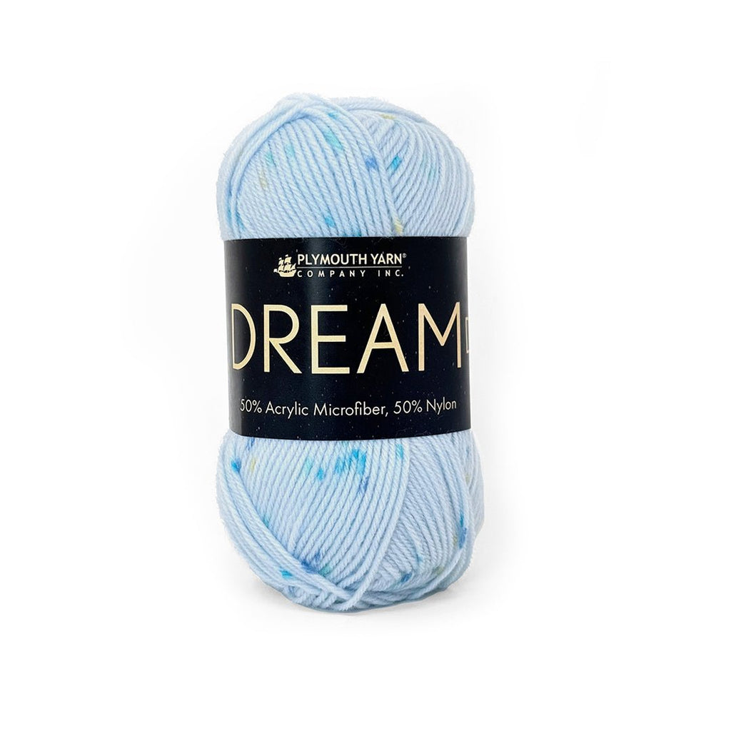 Plymouth Yarns Dream DK - 301 - Blue With Spots  | Yarn at Michigan Fine Yarns
