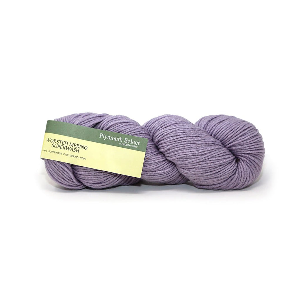 Plymouth Yarns Worsted Merino Superwash - 18 - Lavender 843273012604 | Yarn at Michigan Fine Yarns