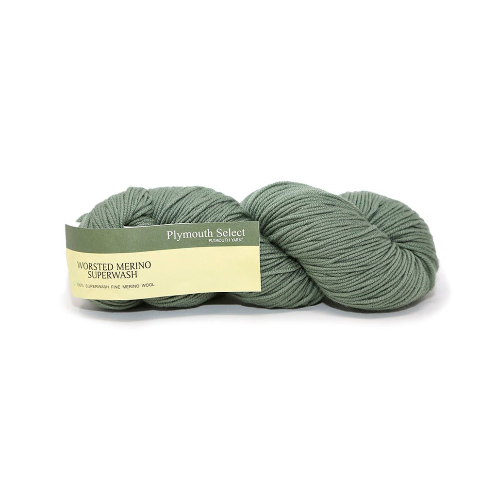 Plymouth Yarns Worsted Merino Superwash - 35 - Sage 843273020180 | Yarn at Michigan Fine Yarns