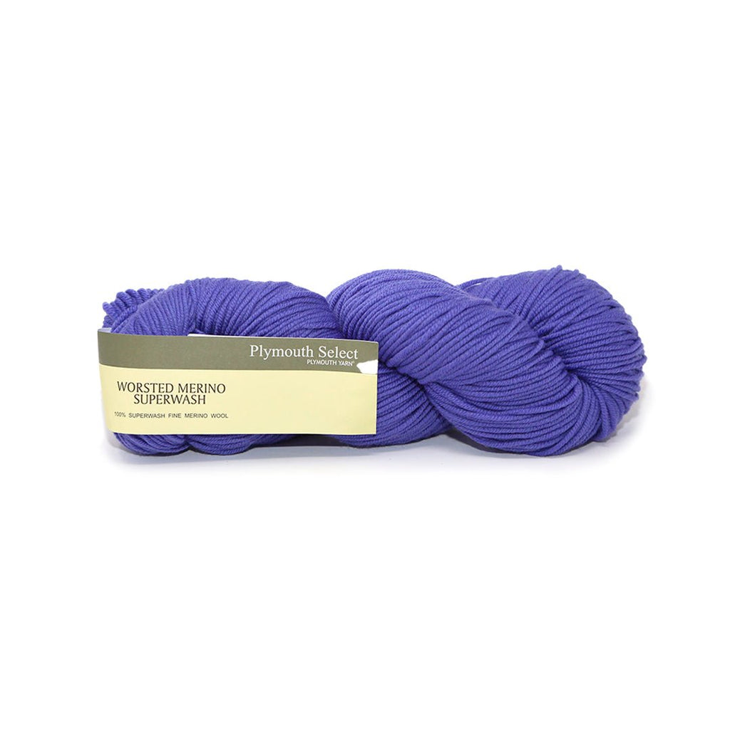 Plymouth Yarns Worsted Merino Superwash - 50 - Periwinkle 843273023518 | Yarn at Michigan Fine Yarns