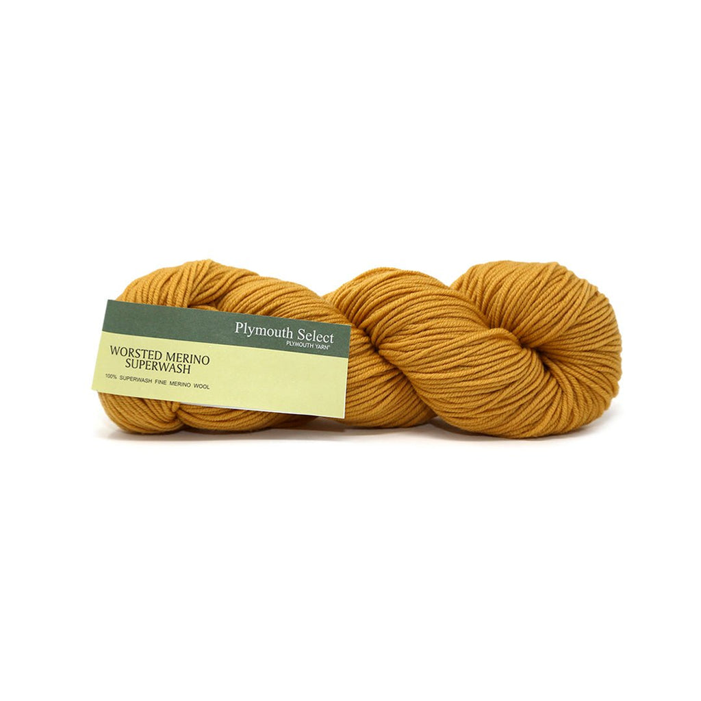 Plymouth Yarns Worsted Merino Superwash - 61 - Gold 843273036082 | Yarn at Michigan Fine Yarns