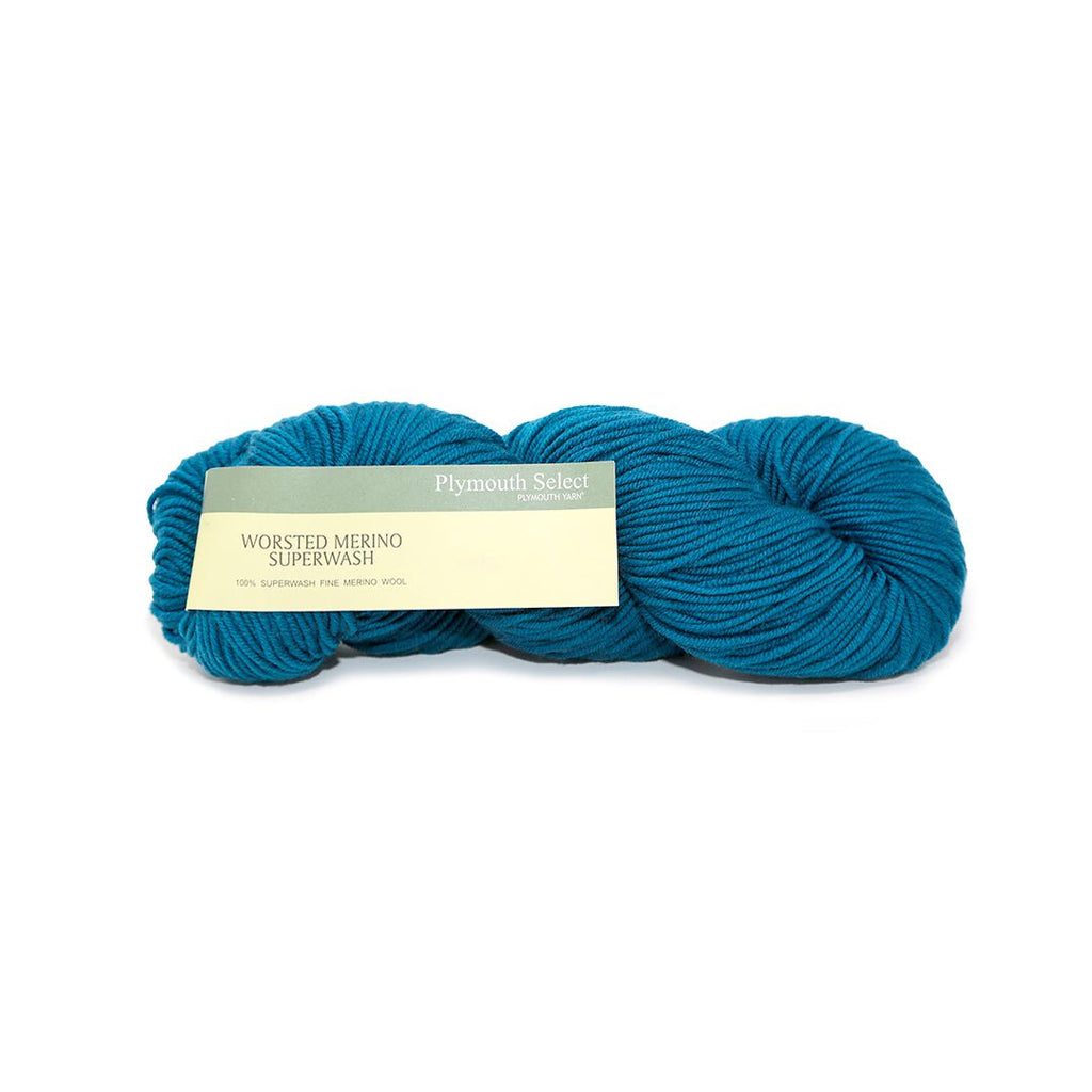 Plymouth Yarns Worsted Merino Superwash - 62 - Teal 843273036099 | Yarn at Michigan Fine Yarns
