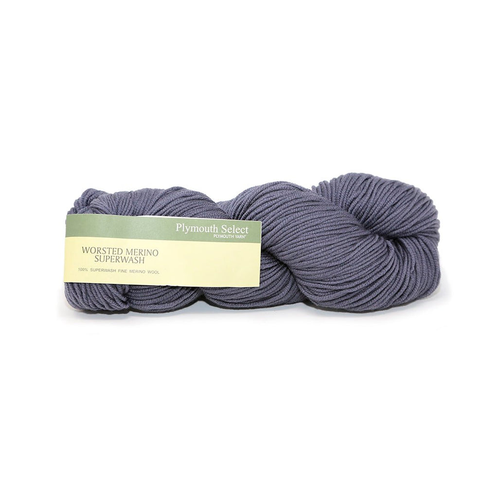 Plymouth Yarns Worsted Merino Superwash - 77 - Slate  | Yarn at Michigan Fine Yarns