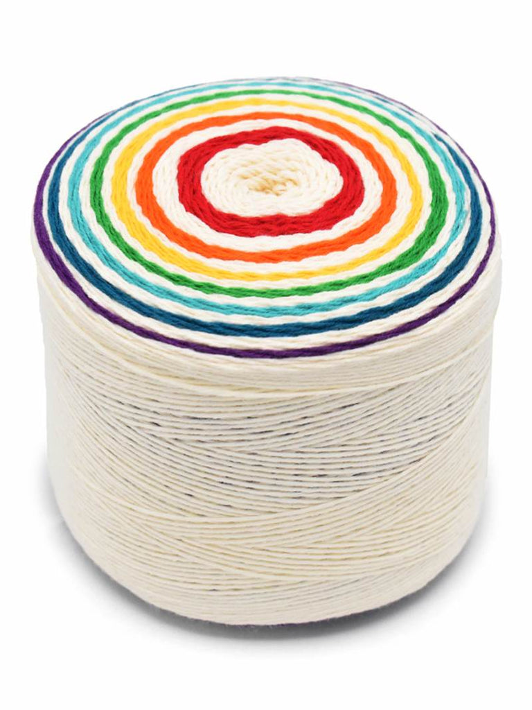 Queensland Rainbow Cake - 101 - Ivory 840373405299 | Yarn at Michigan Fine Yarns