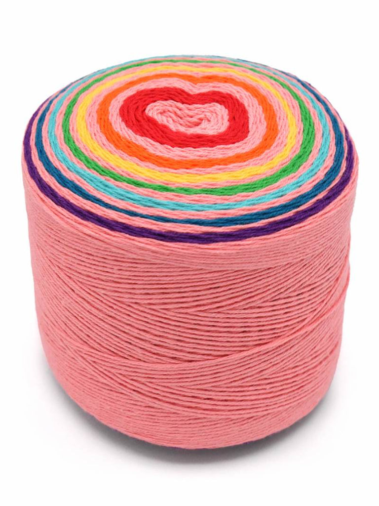 Queensland Rainbow Cake - 106 - Coral 840373405343 | Yarn at Michigan Fine Yarns