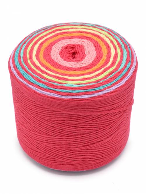 Queensland Rainbow Cake - 207 - Scarlet 840373418435 | Yarn at Michigan Fine Yarns