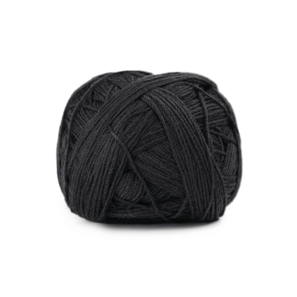 Schoppel Wolle Admiral Stärke 6 - 880 - Black 4250331314802 | Yarn at Michigan Fine Yarns