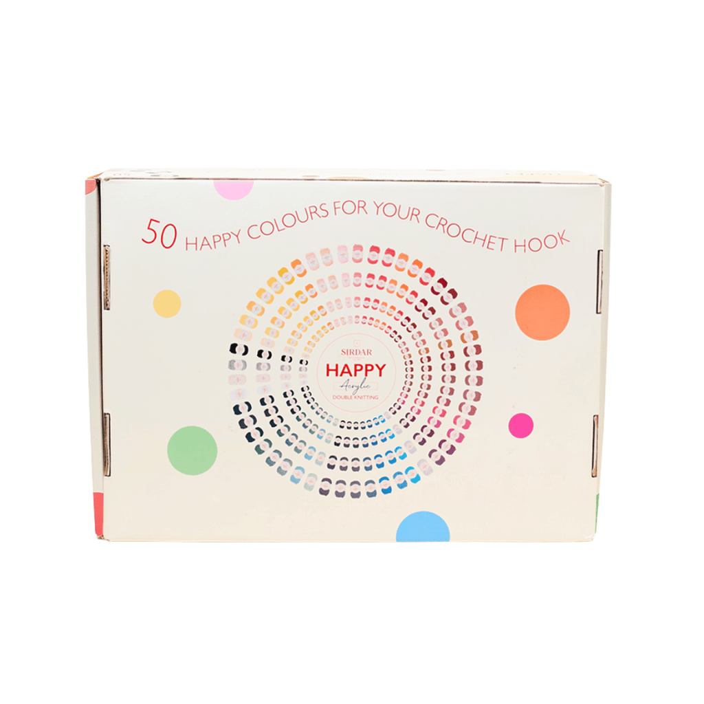 Sirdar Happy Acrylic Assortment Box - 5024723131006 | Yarn at Michigan Fine Yarns