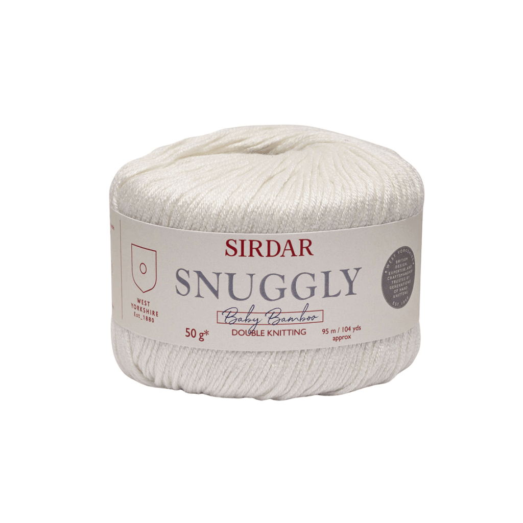 Sirdar Snuggly Baby Bamboo DK - 131 - Cream 5024723711314 | Yarn at Michigan Fine Yarns