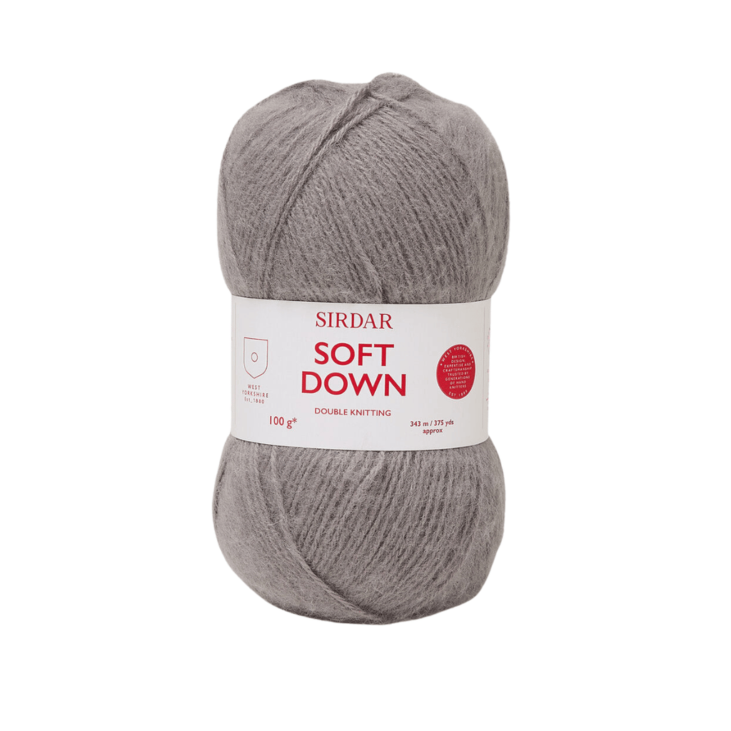 Sirdar Soft Down - 102 - Brushed SIlver | Yarn at Michigan Fine Yarns