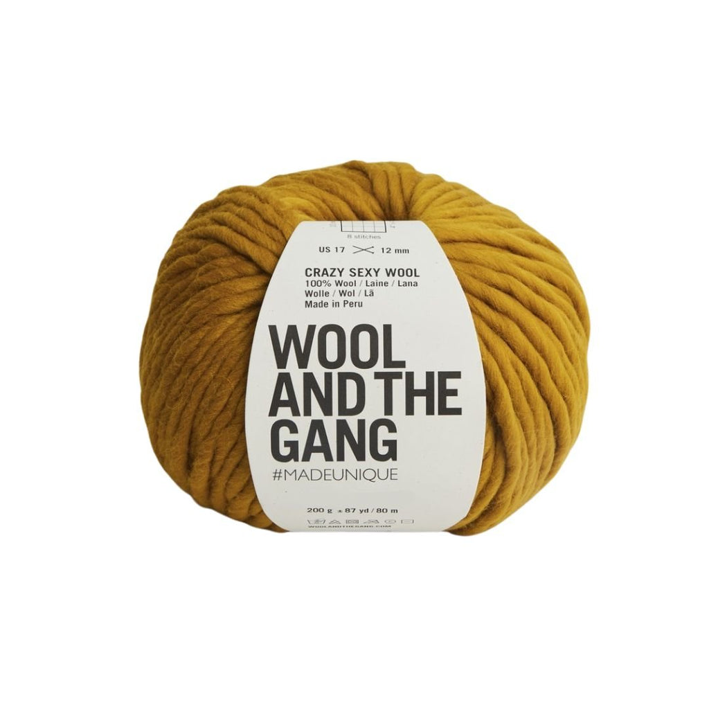 Wool And The Gang Crazy Sexy Wool - Bronzed Olive | Yarn at Michigan Fine Yarns