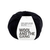 Wool And The Gang Shiny Happy Cotton - Cinder Black 700461722380 | Yarn at Michigan Fine Yarns
