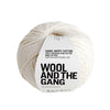 Wool And The Gang Shiny Happy Cotton - Ivory White 700461722441 | Yarn at Michigan Fine Yarns