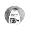 Wool And The Gang Shiny Happy Cotton - Jog Grey 700461722458 | Yarn at Michigan Fine Yarns
