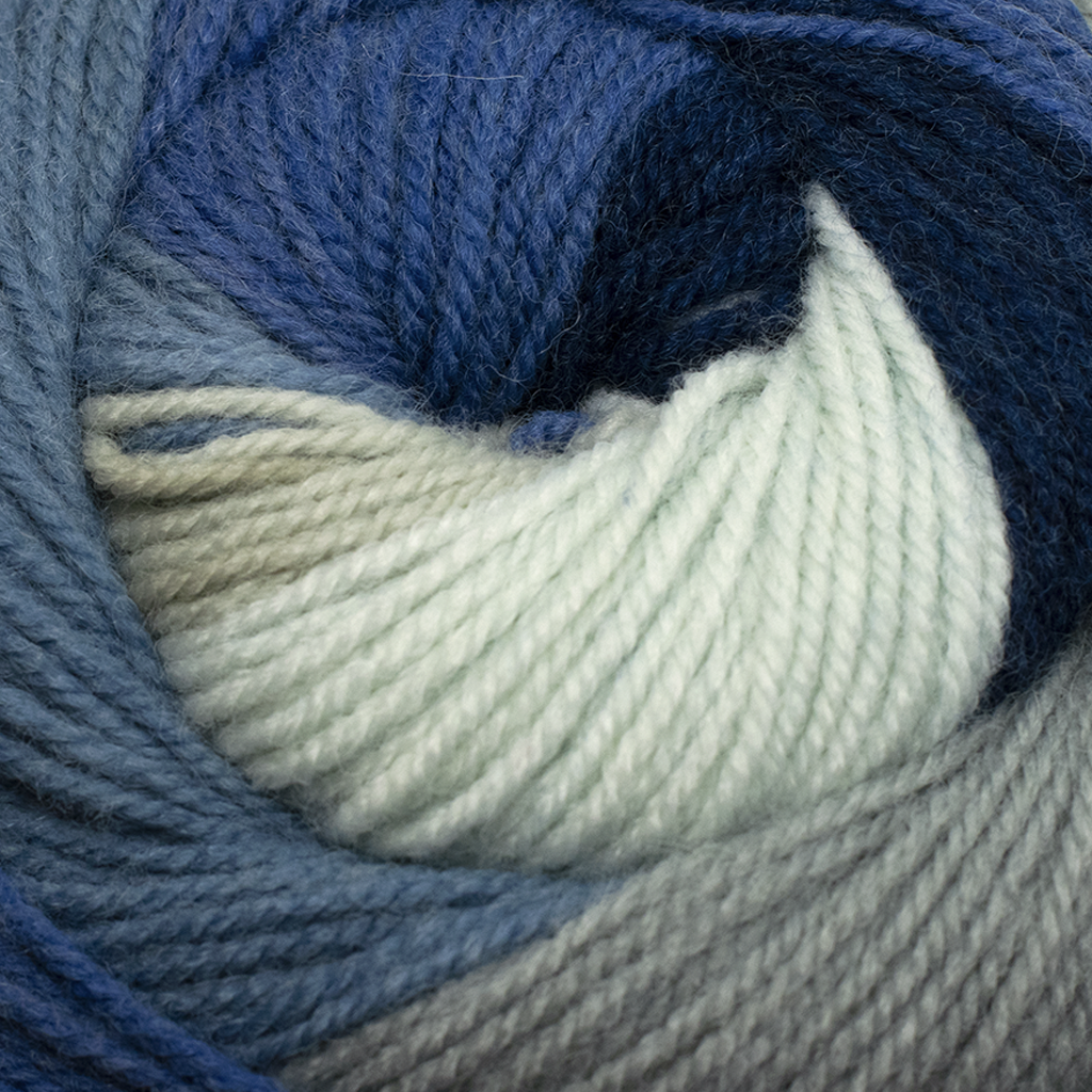 Plymouth Yarns Vertical Lines Baby Blanket - Hot Cakes Kit at Michigan Fine Yarns