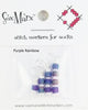 Bryson Sox Marx Stitch Markers -Purple 54420778 | Accessories at Michigan Fine Yarns