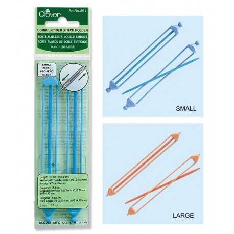 Clover Double End Stitch Holder -051221356063 | Accessories at Michigan Fine Yarns