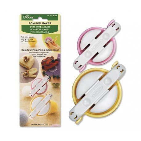 Clover Pom-Pom Maker -Small 88384554 | Accessories at Michigan Fine Yarns
