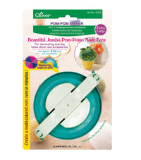 Clover Pom-Pom Maker -X-Large 051221356827 | Accessories at Michigan Fine Yarns