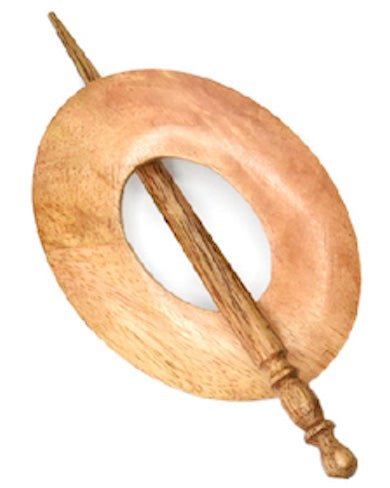 Lykke Rectangle Shawl Pin (Rosewood)