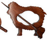 LYKKE LYKKE Handcrafted Wood Shawl Pin -Rosewood Sheep | Accessories at Michigan Fine Yarns