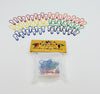 Michigan Fine Yarns AcademicHobbyist Locking Markers -Rainbow 02410794 | Accessories at Michigan Fine Yarns
