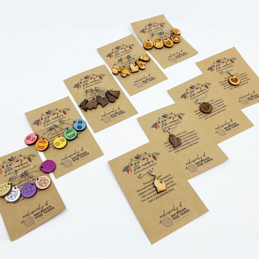 Michigan Fine Yarns AcademicHobbyist Progress Keepers (Sets of 5) at Michigan Fine Yarns