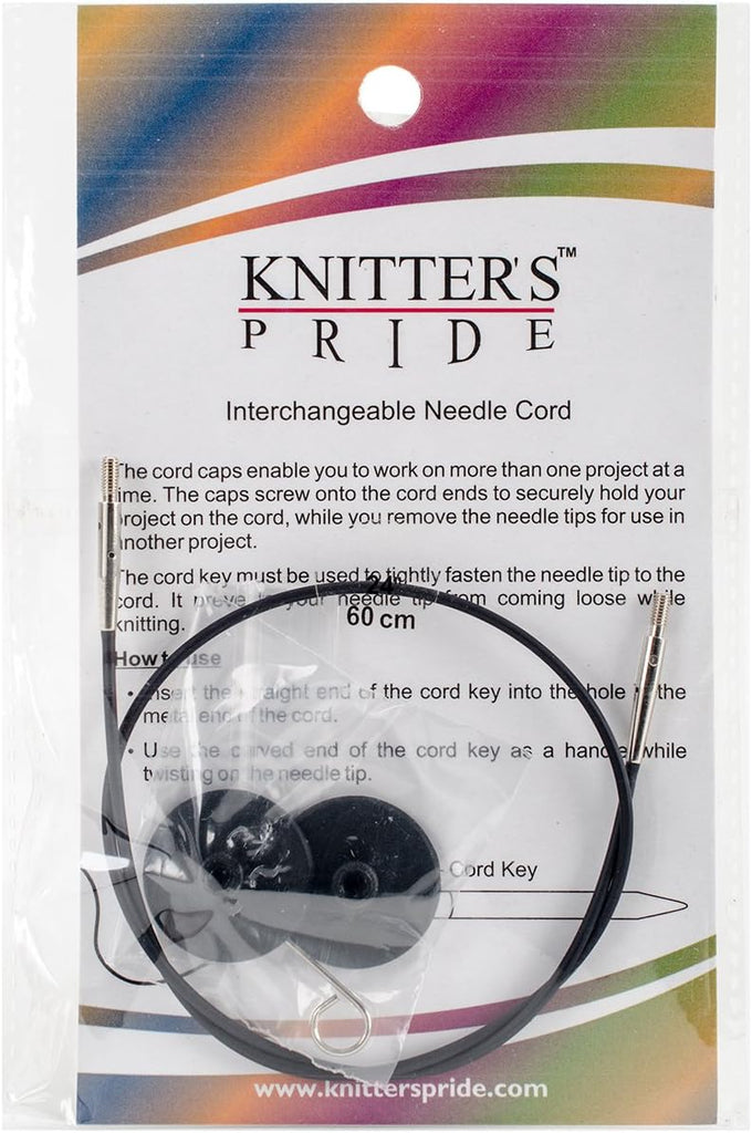 Knitter's Pride Interchangeable Cord -24" (60cm) 8904086231766 | Crochet Hooks at Michigan Fine Yarns
