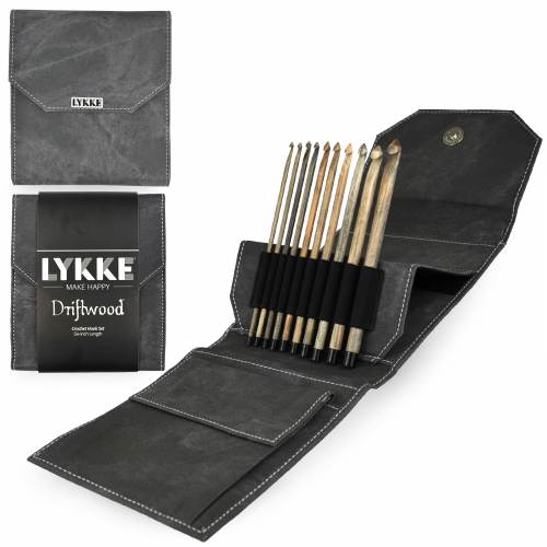 LYKKE 6 Crochet Wooden Hook Set, Crochet Gift Set 10 pieces — Beesybee  Fibers