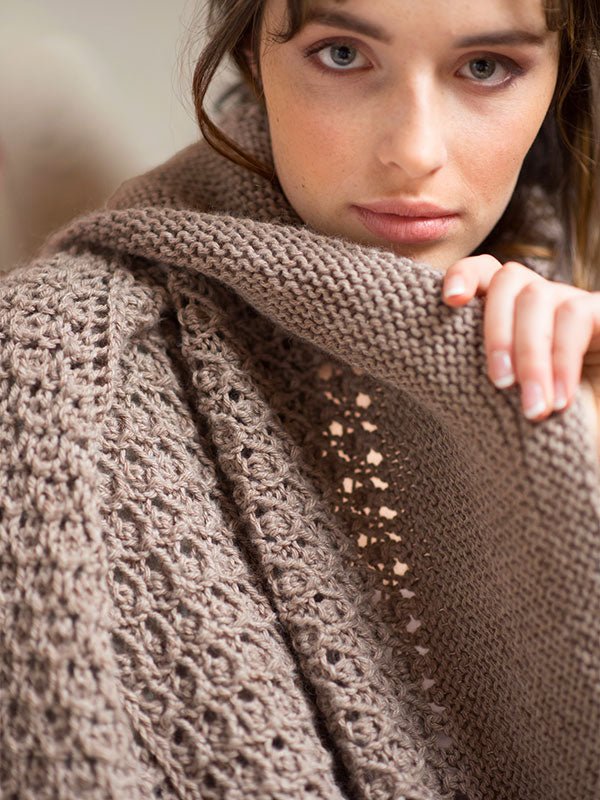 Berroco Blossfeldt Blanket Kit -Oats #5105 | Kits at Michigan Fine Yarns