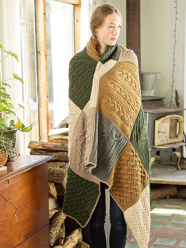 Berroco Norah's Vintage Afghan Kit -Vintage Kit #1 98597674 | Kits at Michigan Fine Yarns