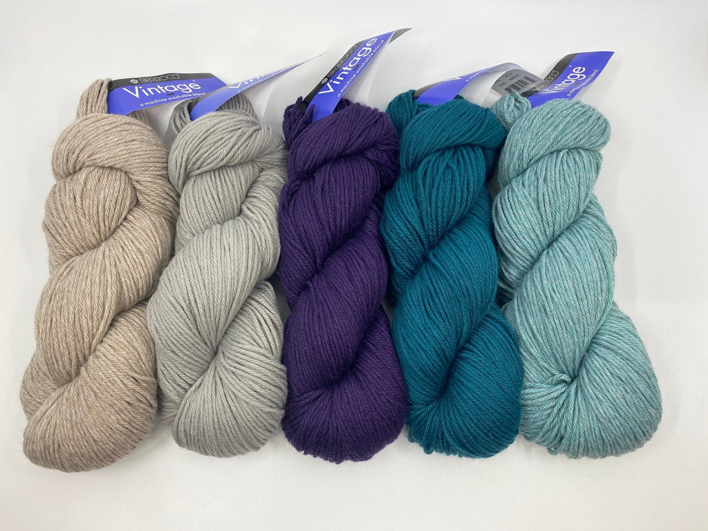 Berroco Norah's Vintage Afghan Kit -Vintage Kit #2 98630442 | Kits at Michigan Fine Yarns