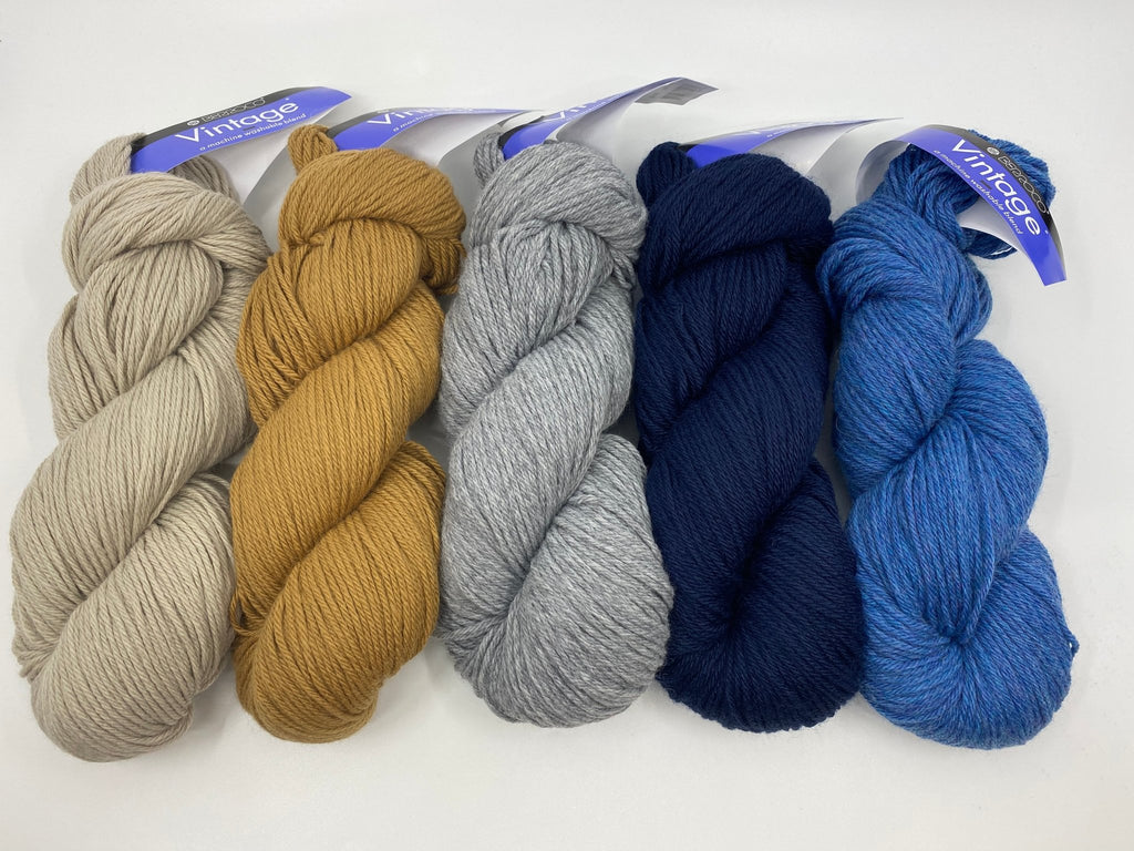 Berroco Norah's Vintage Afghan Kit -Vintage Kit #3 98663210 | Kits at Michigan Fine Yarns