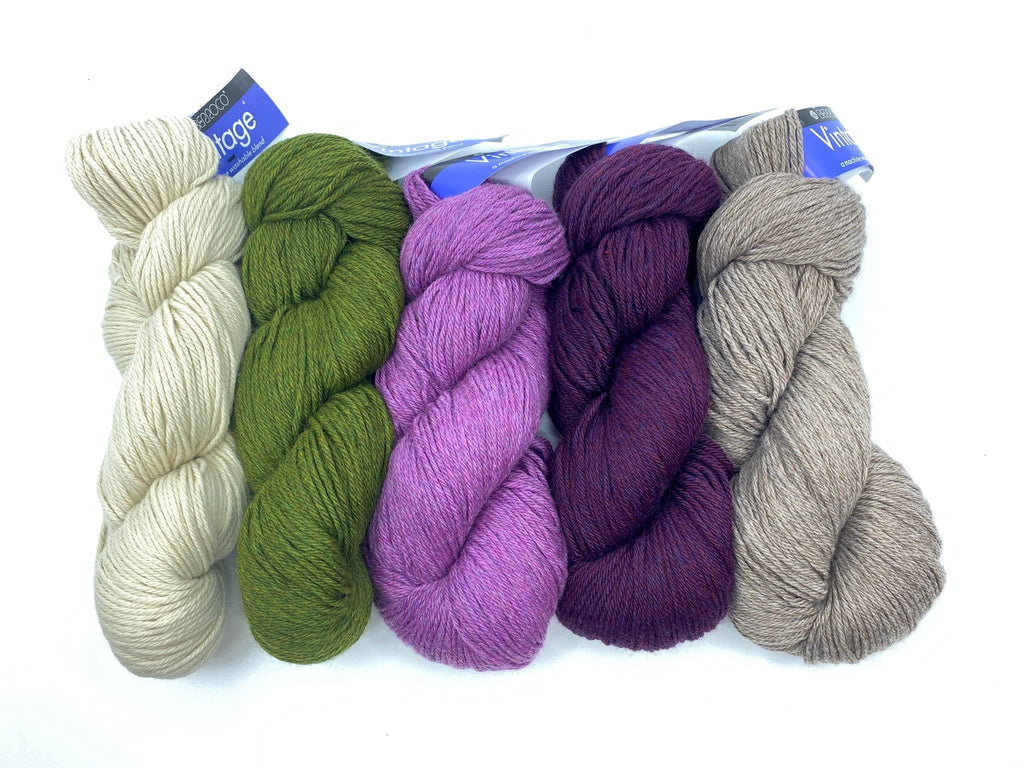 Berroco Norah's Vintage Afghan Kit -Vintage Kit #4 98695978 | Kits at Michigan Fine Yarns