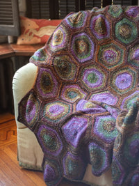Berroco Sea Star Blanket Kit -Sea Star Blanket (Model) | Kits at Michigan Fine Yarns