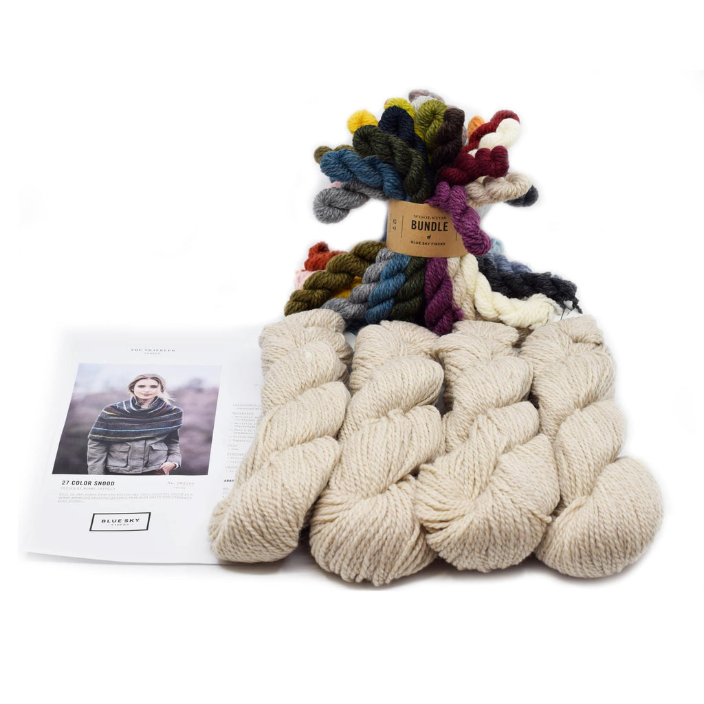 Blue Sky Fibers 27 Color Snood Kit -95275306 | Kits at Michigan Fine Yarns