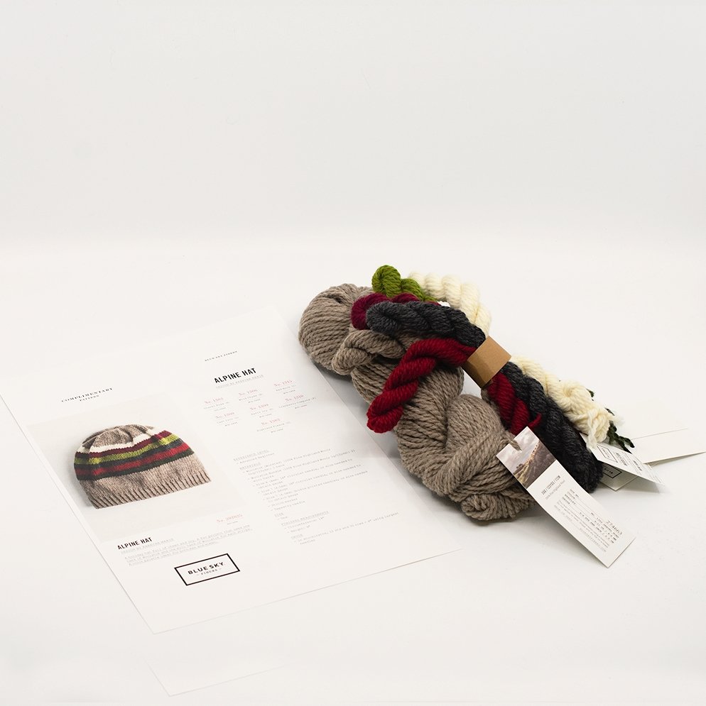 Blue Sky Fibers Alpine Hat Kit at Michigan Fine Yarns