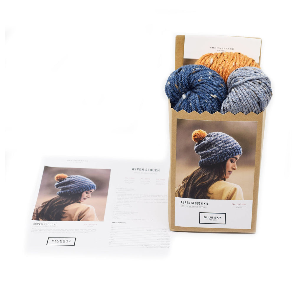 Blue Sky Fibers Aspen Slouch Kit | Kits at Michigan Fine Yarns