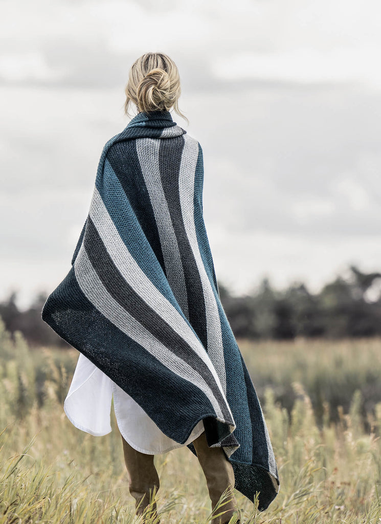 Blue Sky Fibers Berkeley Blanket Kit -Original Colorway | Kits at Michigan Fine Yarns