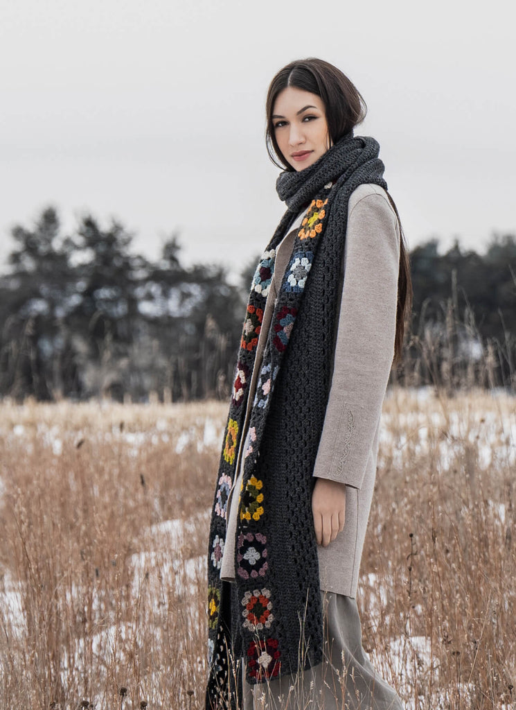 Blue Sky Fibers Brooklyn Crochet Wrap Kit -Original Colorway 38338090 | Kits at Michigan Fine Yarns