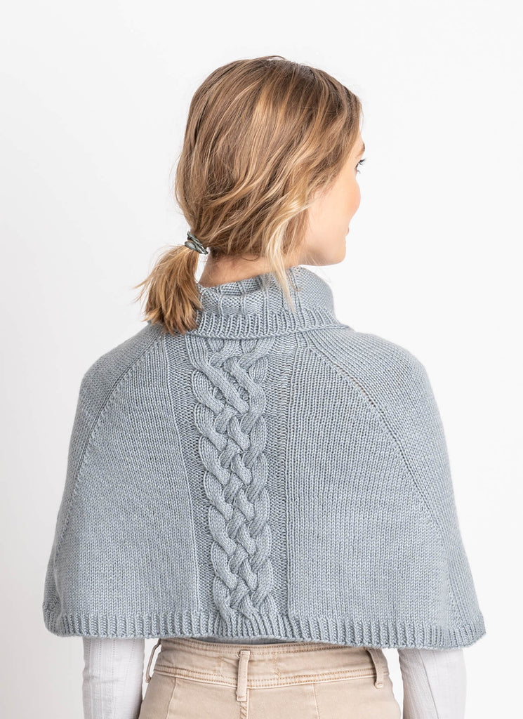 Blue Sky Fibers Calgary Capelet - | Kits at Michigan Fine Yarns