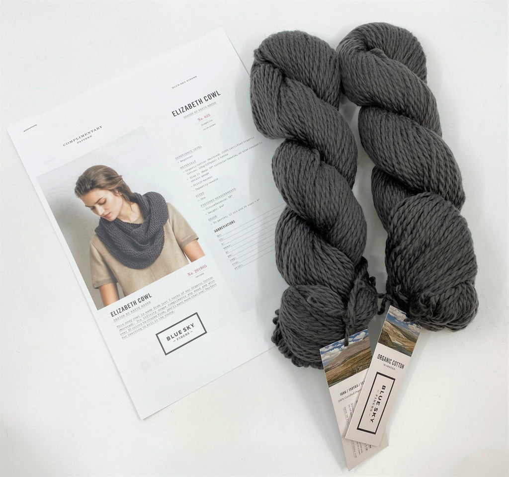 Blue Sky Fibers Elizabeth Cowl Kit -16928554 | Kits at Michigan Fine Yarns