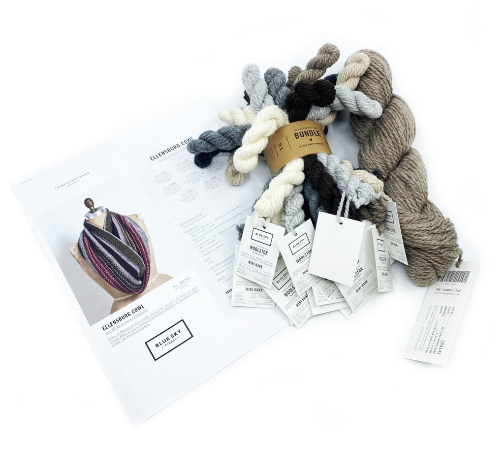 Blue Sky Fibers Ellensburg Cowl Kit -37175338 | Kits at Michigan Fine Yarns