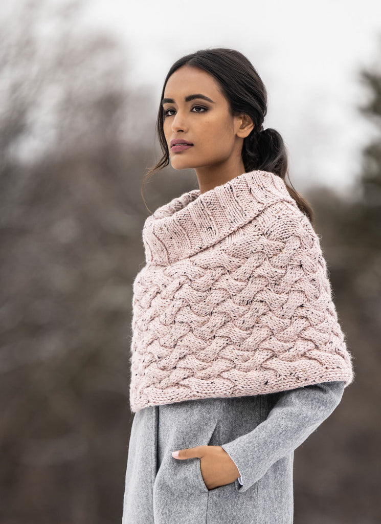 Blue Sky Fibers Ely Capelet Kit -89890346 | Kits at Michigan Fine Yarns