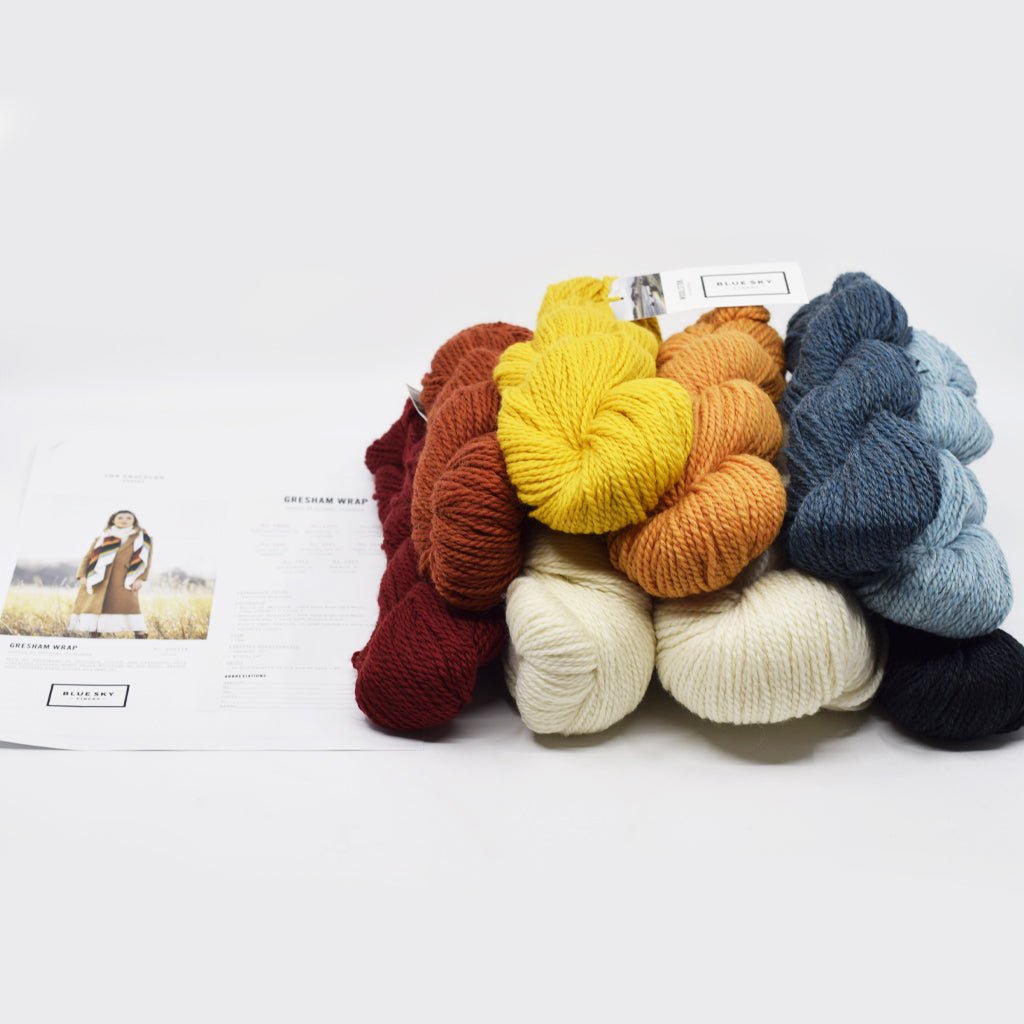 Blue Sky Fibers Gresham Wrap Kit -A (Model) 72865834 | Kits at Michigan Fine Yarns
